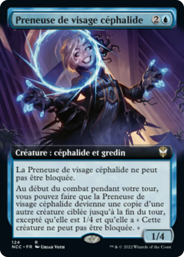 Preneuse de visage céphalide — New Capenna Commander — Magic: The Gathering