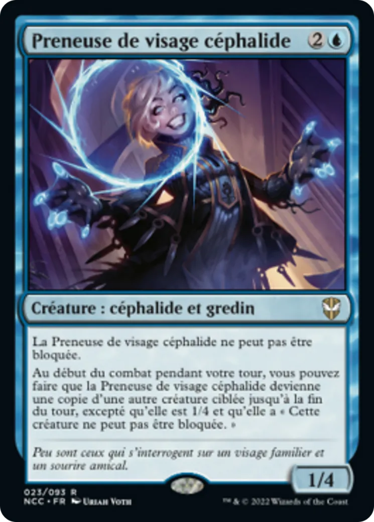 Preneuse de visage céphalide — New Capenna Commander — Magic: The Gathering