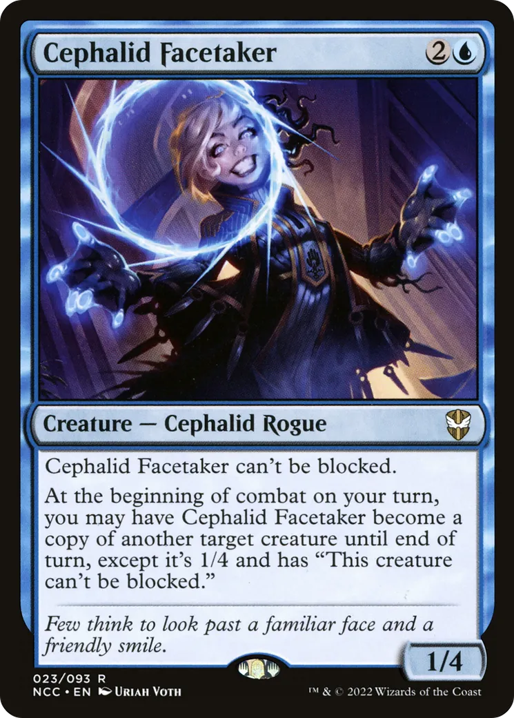 Cephalid Facetaker — New Capenna Commander — Magic: The Gathering