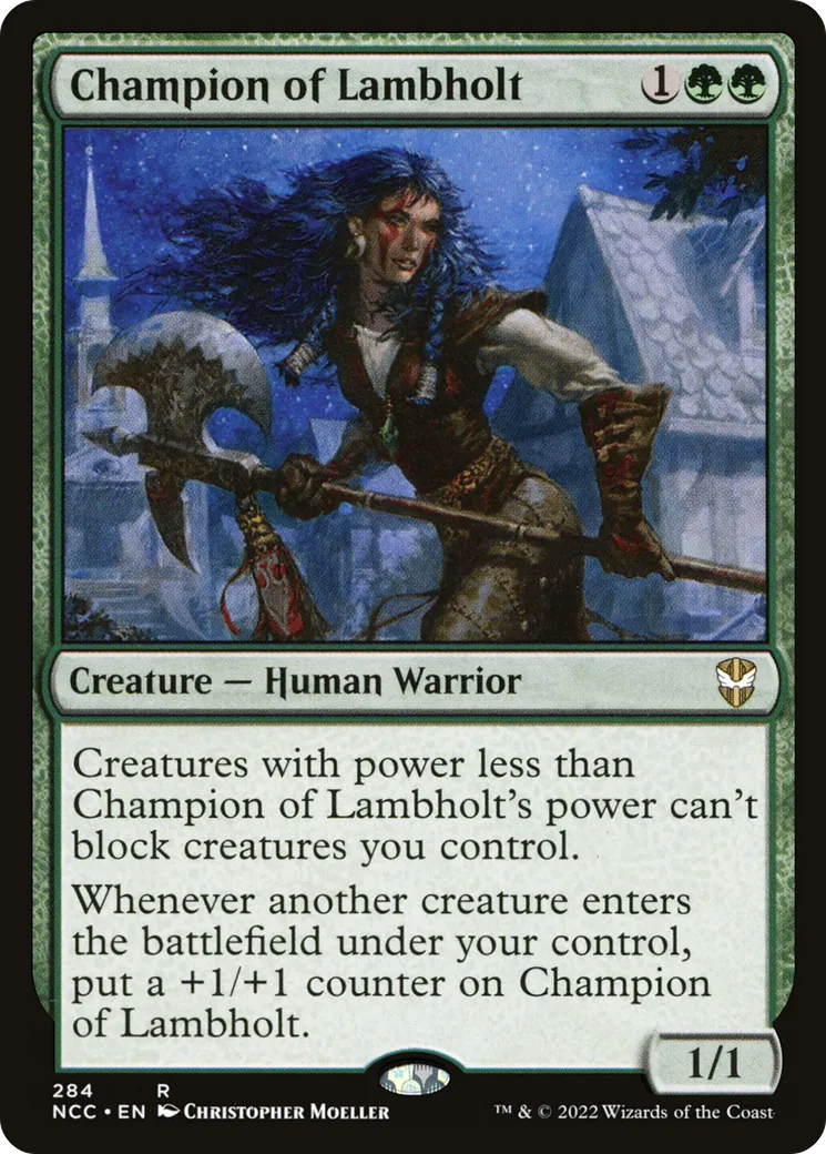 Champion of Lambholt — New Capenna Commander — Magic: The Gathering