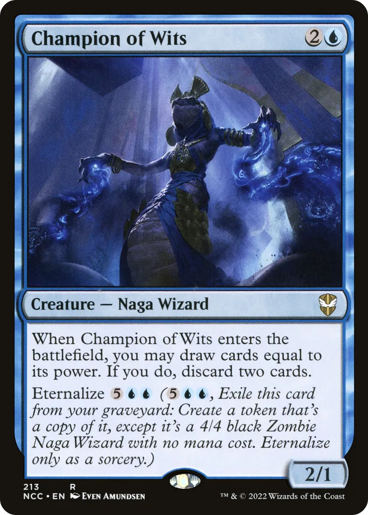 Championne d'esprits — New Capenna Commander — Magic: The Gathering
