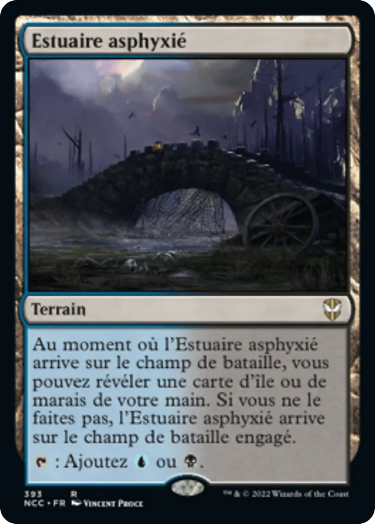 Estuaire asphyxié — New Capenna Commander — Magic: The Gathering