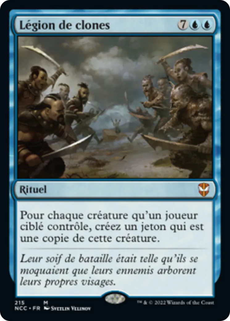 Légion de clones — New Capenna Commander — Magic: The Gathering