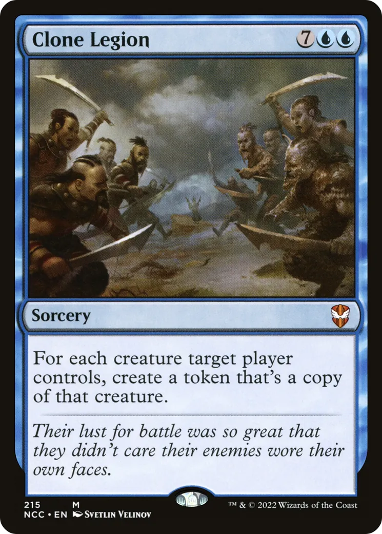 Clone Legion — New Capenna Commander — Magic: The Gathering