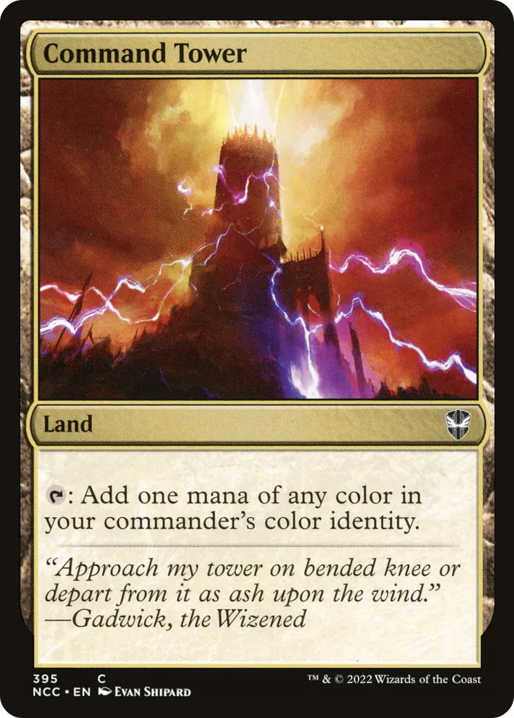 Tour de commandement — New Capenna Commander — Magic: The Gathering