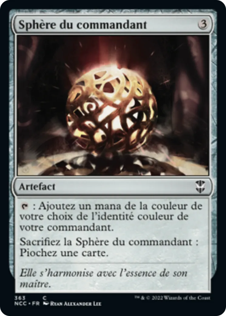 Sphère du commandant — New Capenna Commander — Magic: The Gathering