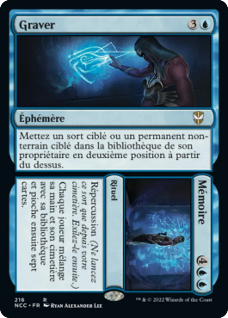 Graver // Mémoire — New Capenna Commander — Magic: The Gathering