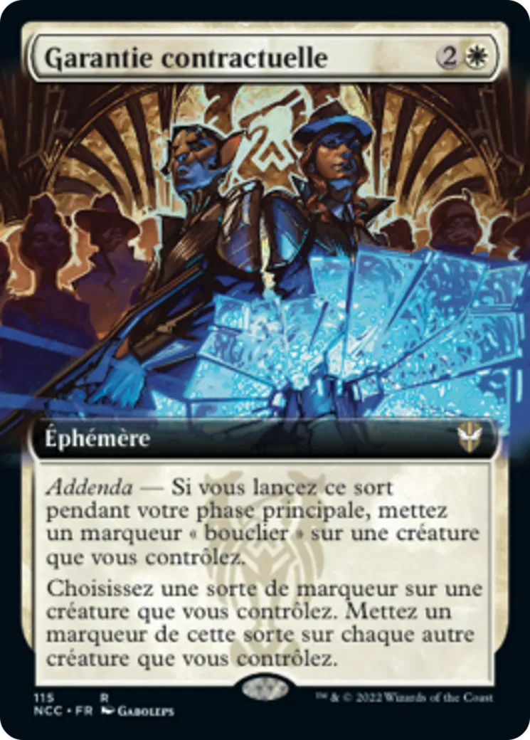 Garantie contractuelle — New Capenna Commander — Magic: The Gathering