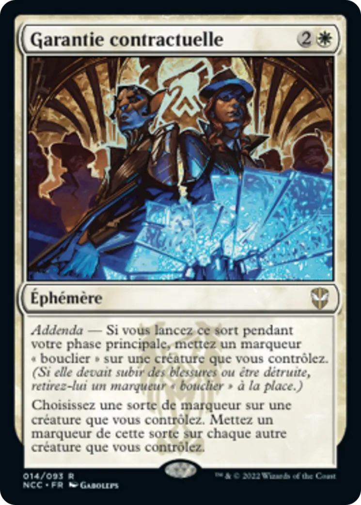 Garantie contractuelle — New Capenna Commander — Magic: The Gathering
