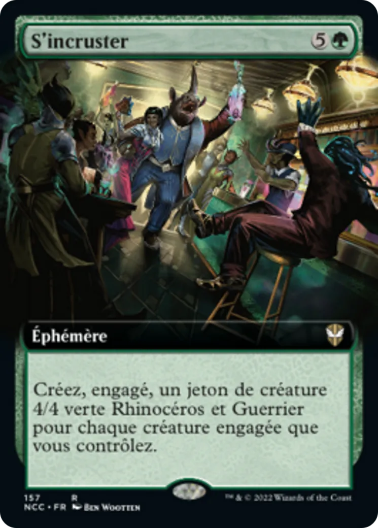 S'incruster — New Capenna Commander — Magic: The Gathering