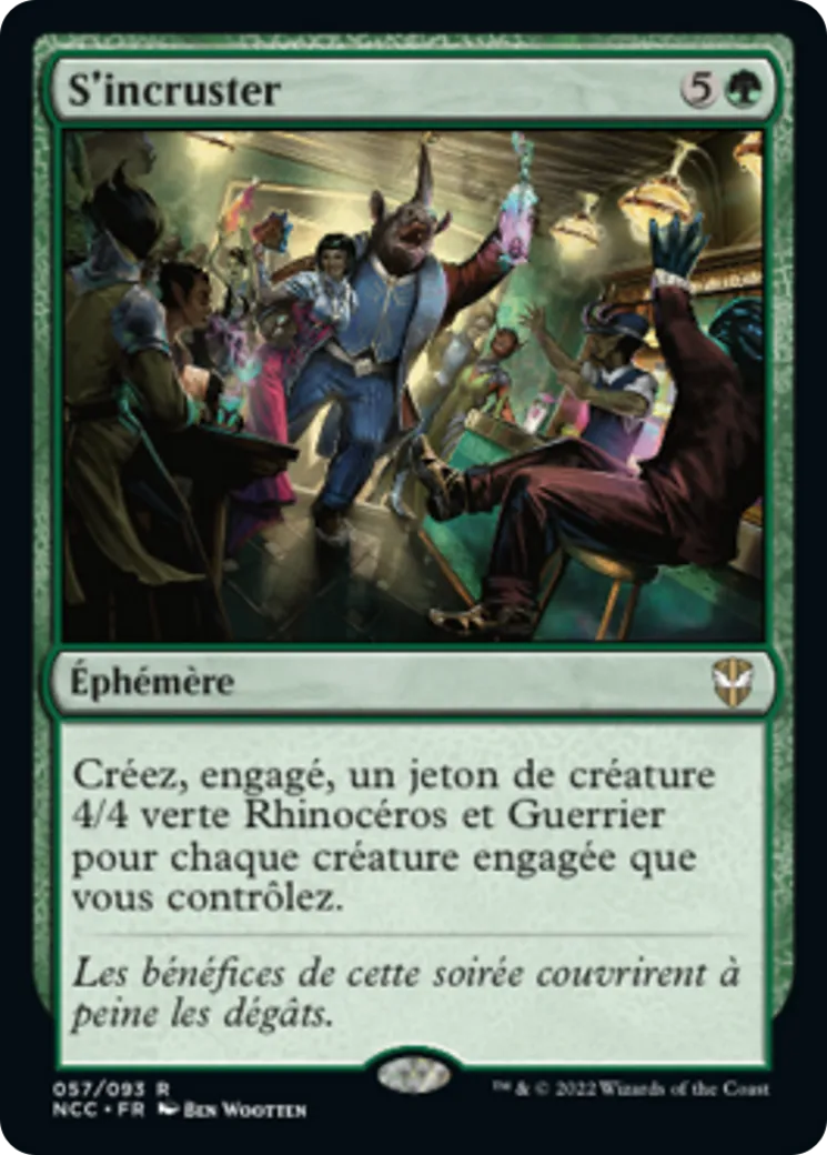 S'incruster — New Capenna Commander — Magic: The Gathering