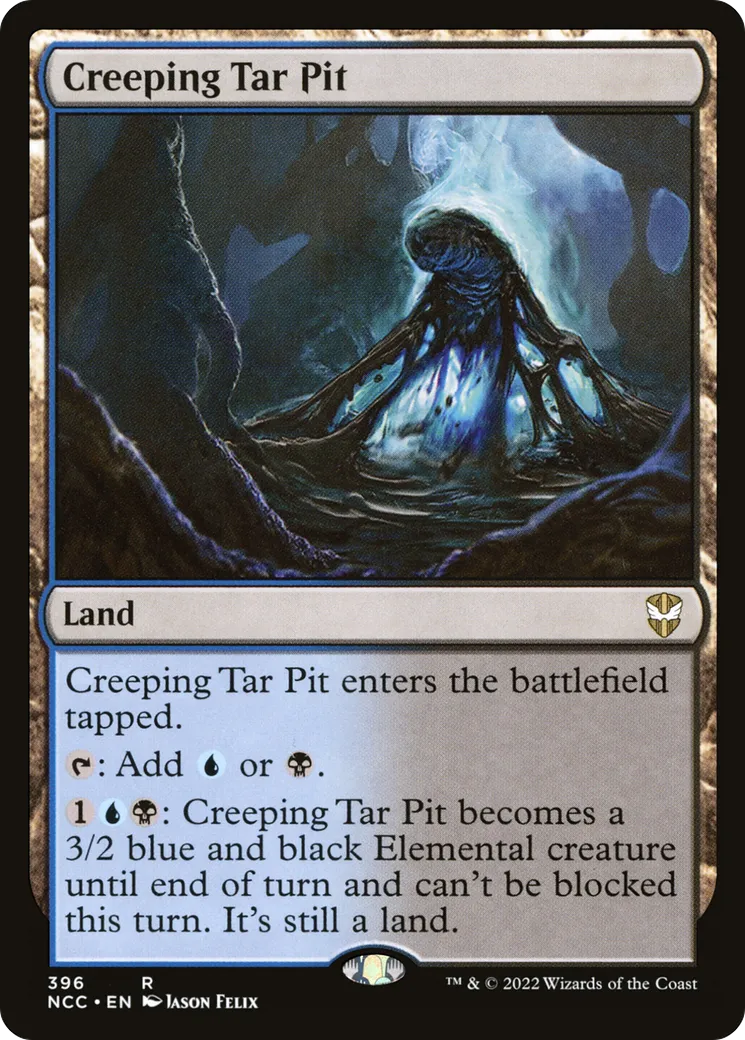 Fosse à goudron rampante — New Capenna Commander — Magic: The Gathering