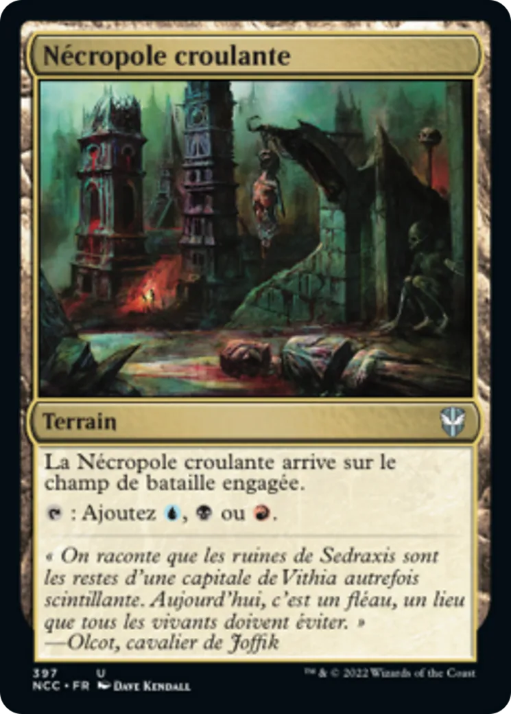 Nécropole croulante — New Capenna Commander — Magic: The Gathering