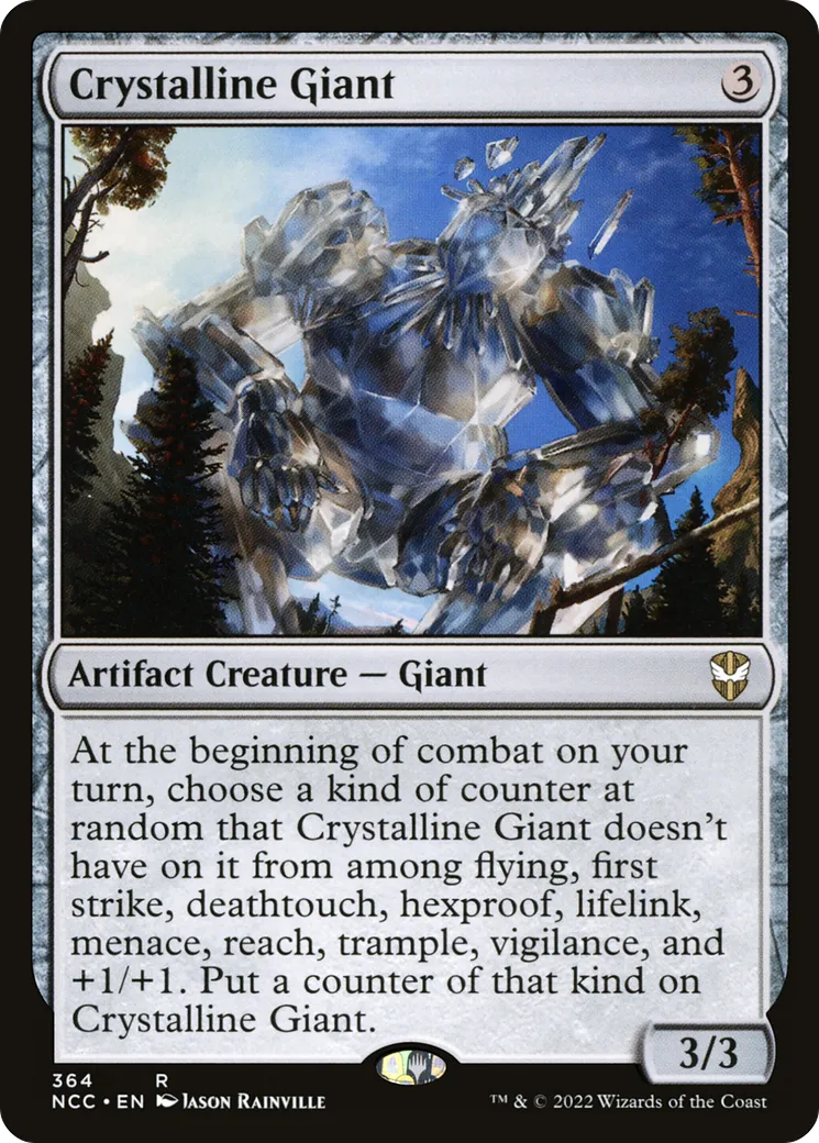 Crystalline Giant — New Capenna Commander — Magic: The Gathering