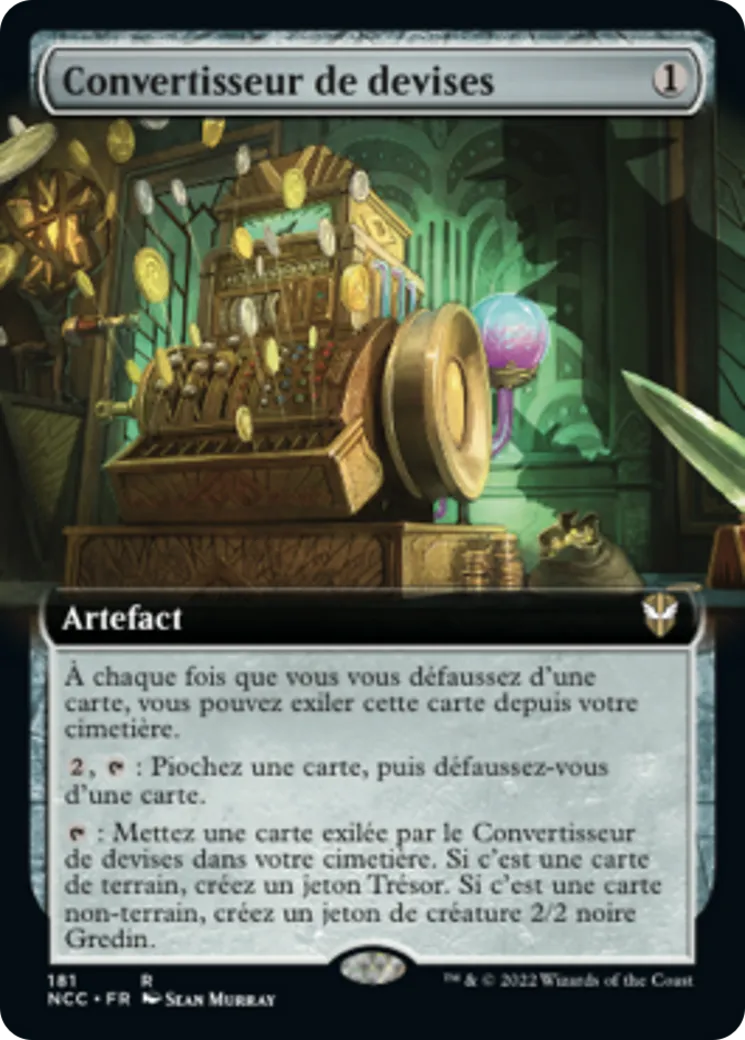 Convertisseur de devises — New Capenna Commander — Magic: The Gathering