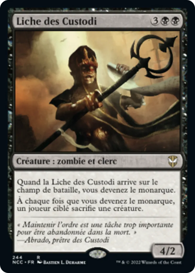 Liche des Custodi — New Capenna Commander — Magic: The Gathering