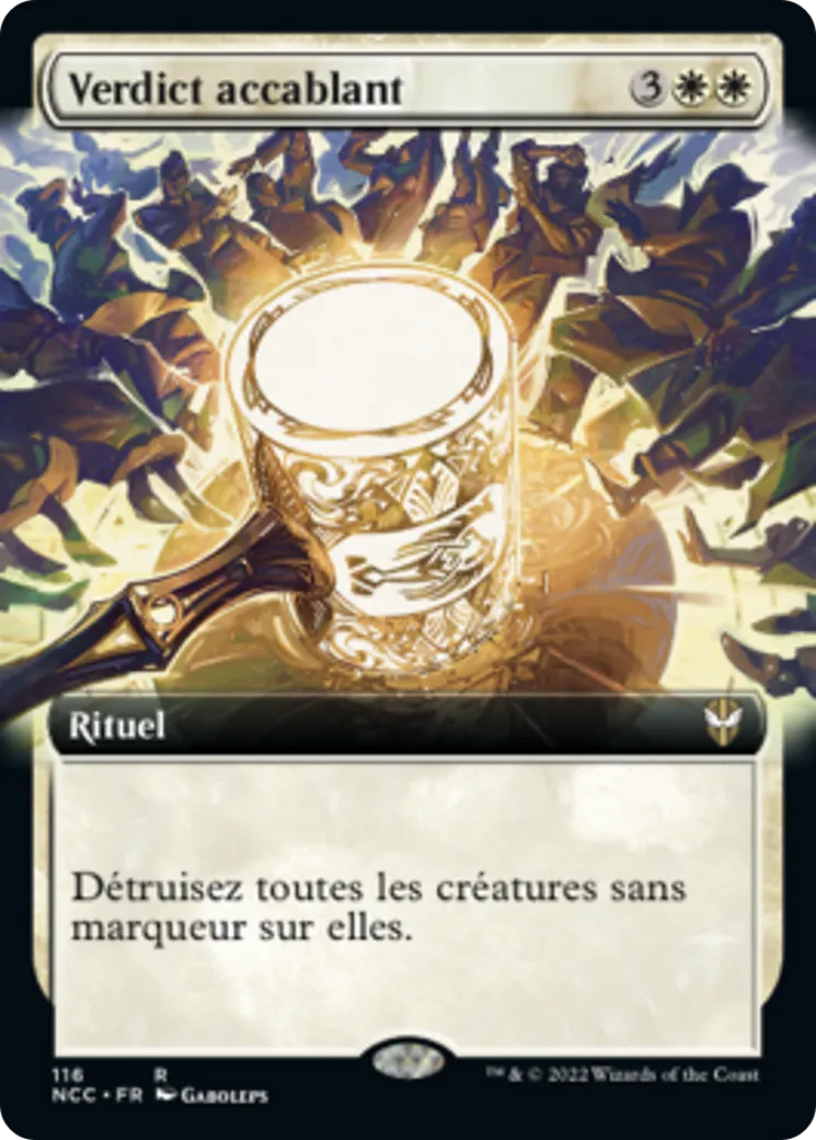 Verdict accablant — New Capenna Commander — Magic: The Gathering