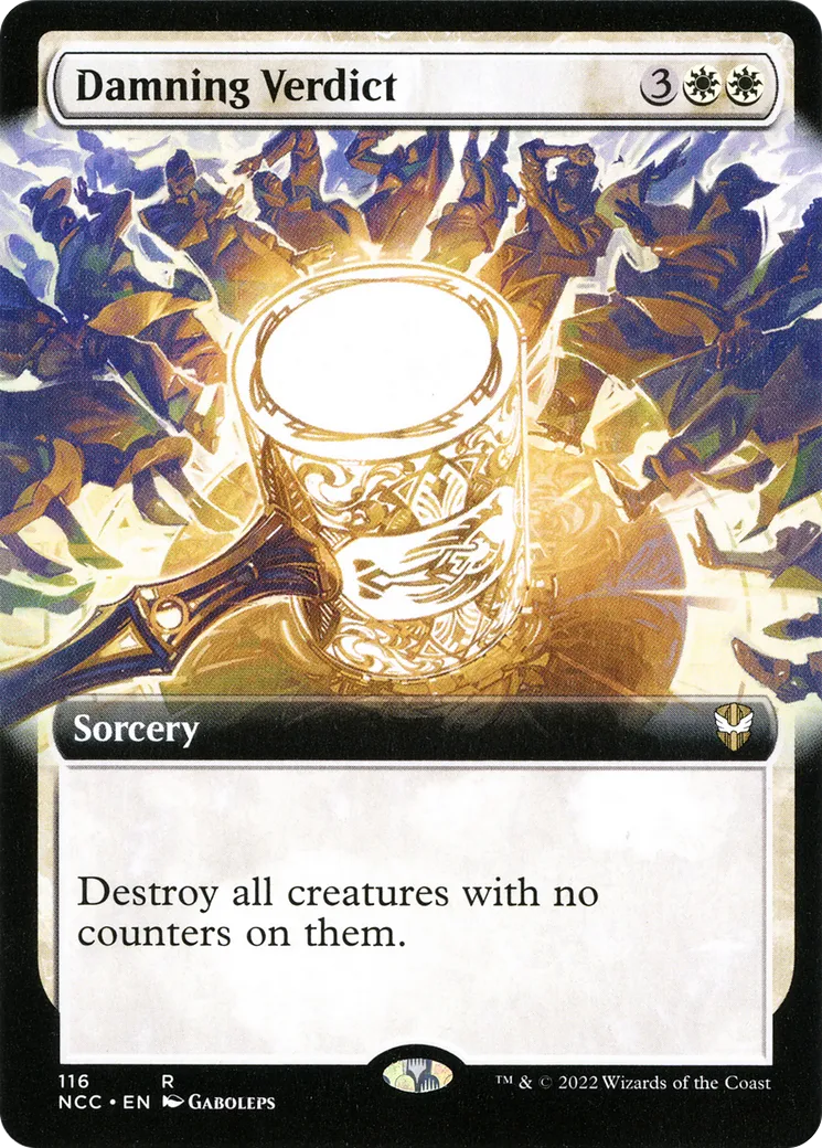 Damning Verdict — New Capenna Commander — Magic: The Gathering