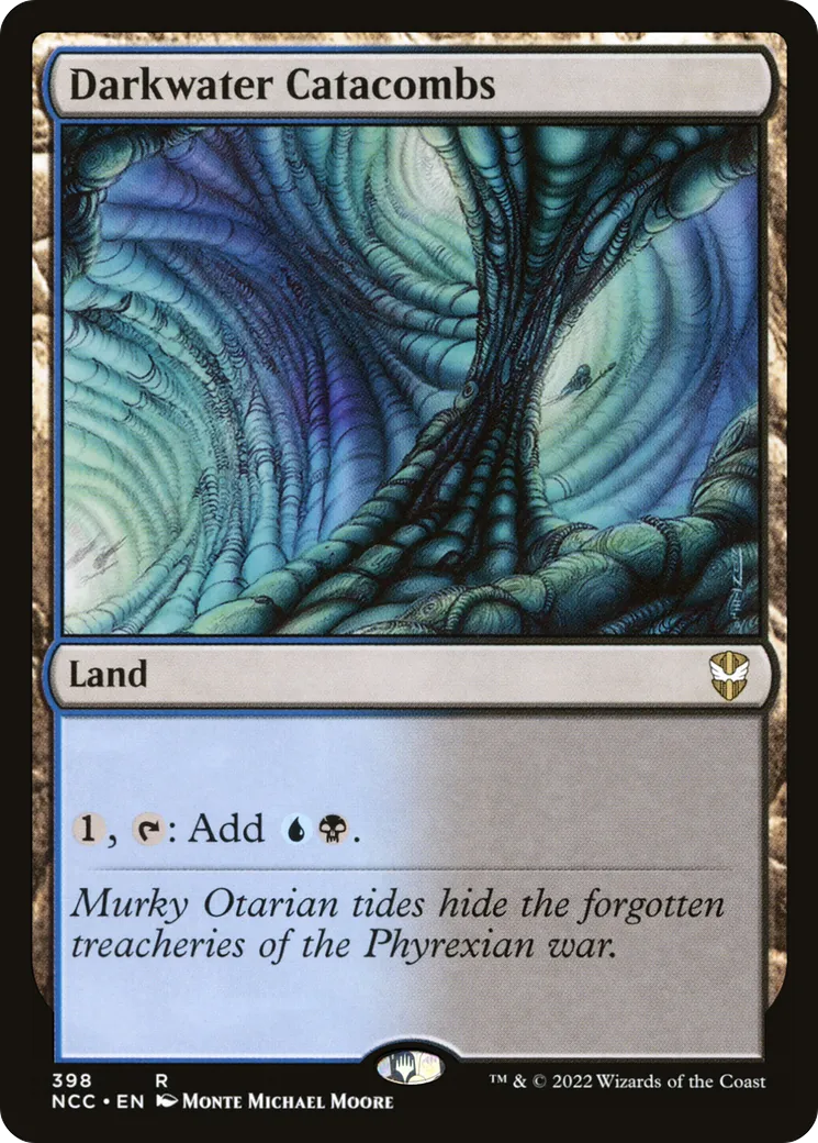 Darkwater Catacombs — New Capenna Commander — Magic: The Gathering