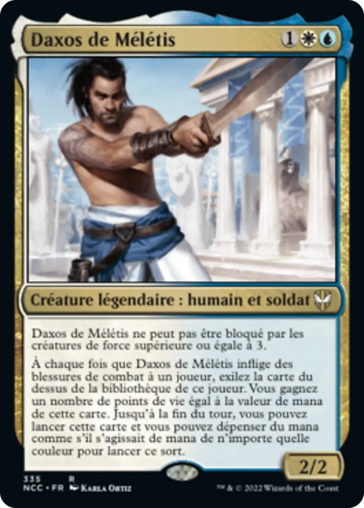 Daxos de Mélétis — New Capenna Commander — Magic: The Gathering