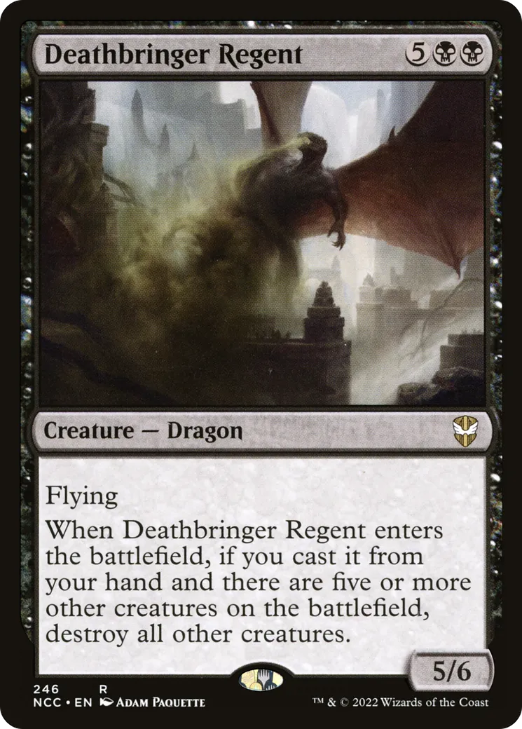 Deathbringer Regent — New Capenna Commander — Magic: The Gathering