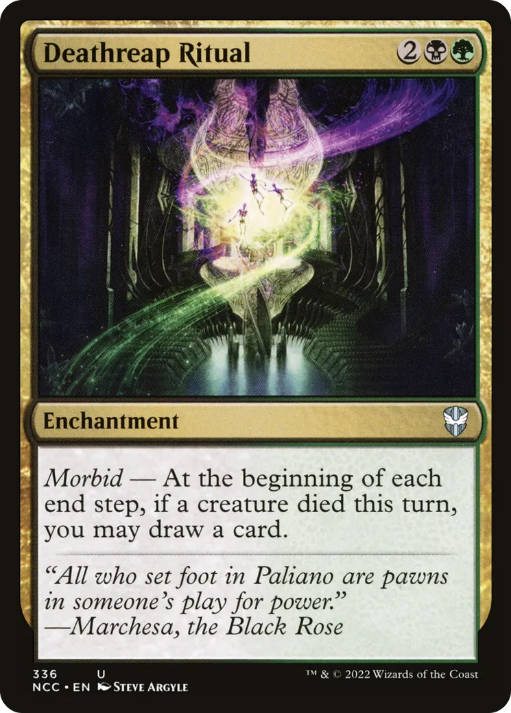 Deathreap Ritual — New Capenna Commander — Magic: The Gathering