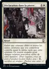 Product image for Déclaration dans la pierre