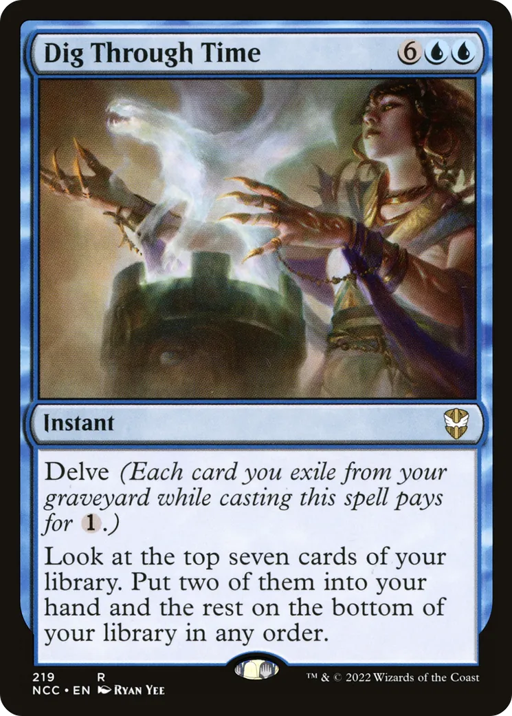 Fouille temporelle — New Capenna Commander — Magic: The Gathering