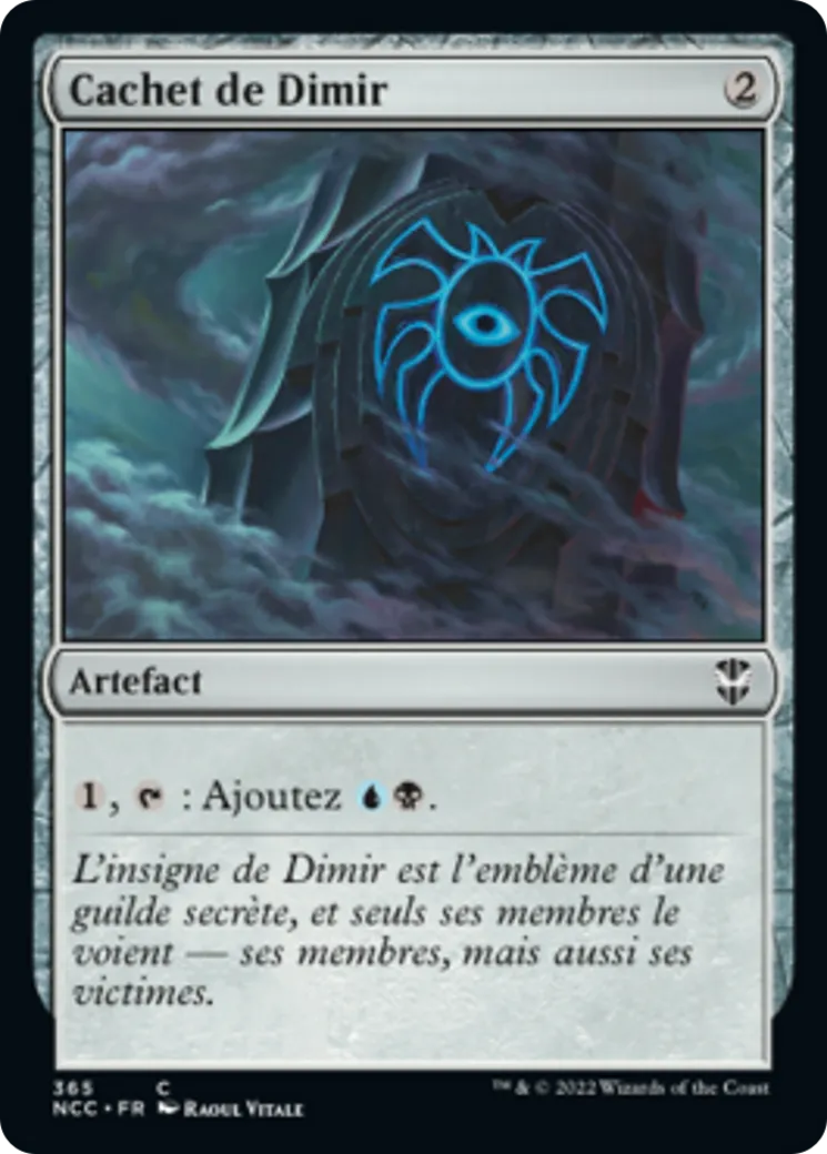 Cachet de Dimir — New Capenna Commander — Magic: The Gathering