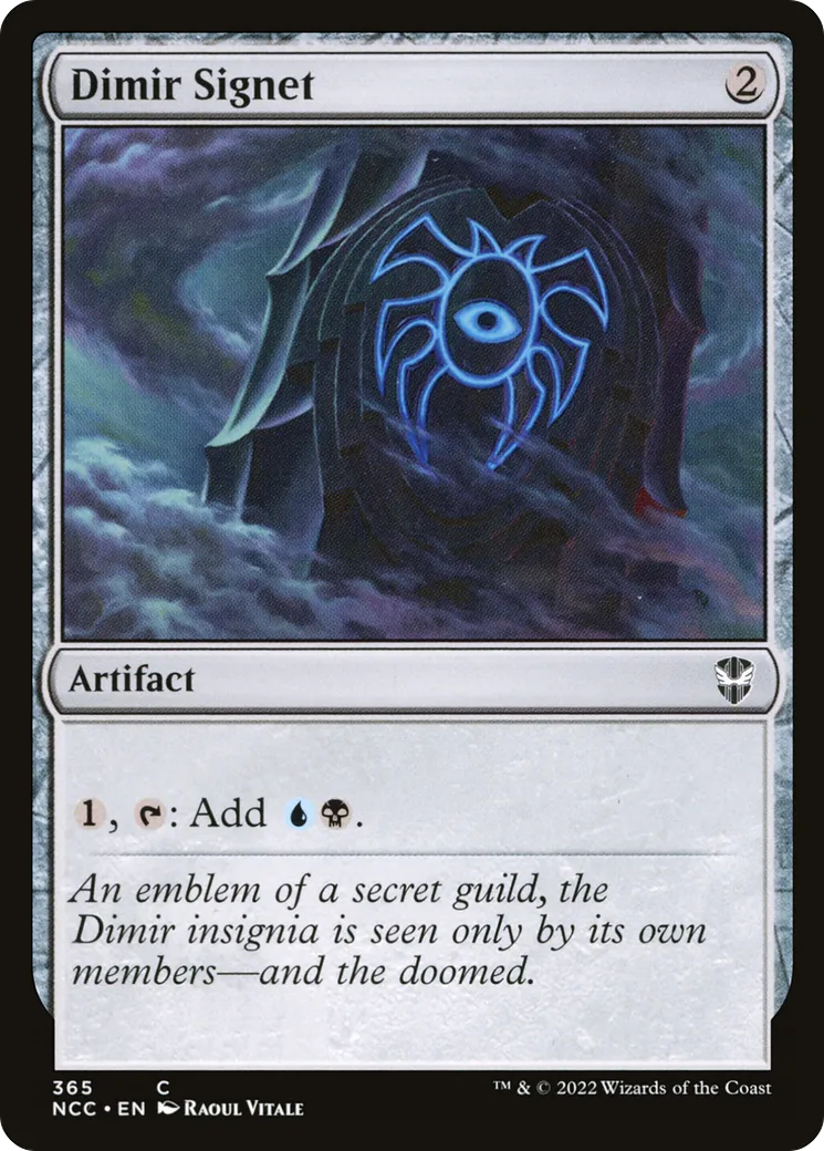 Dimir Signet — New Capenna Commander — Magic: The Gathering