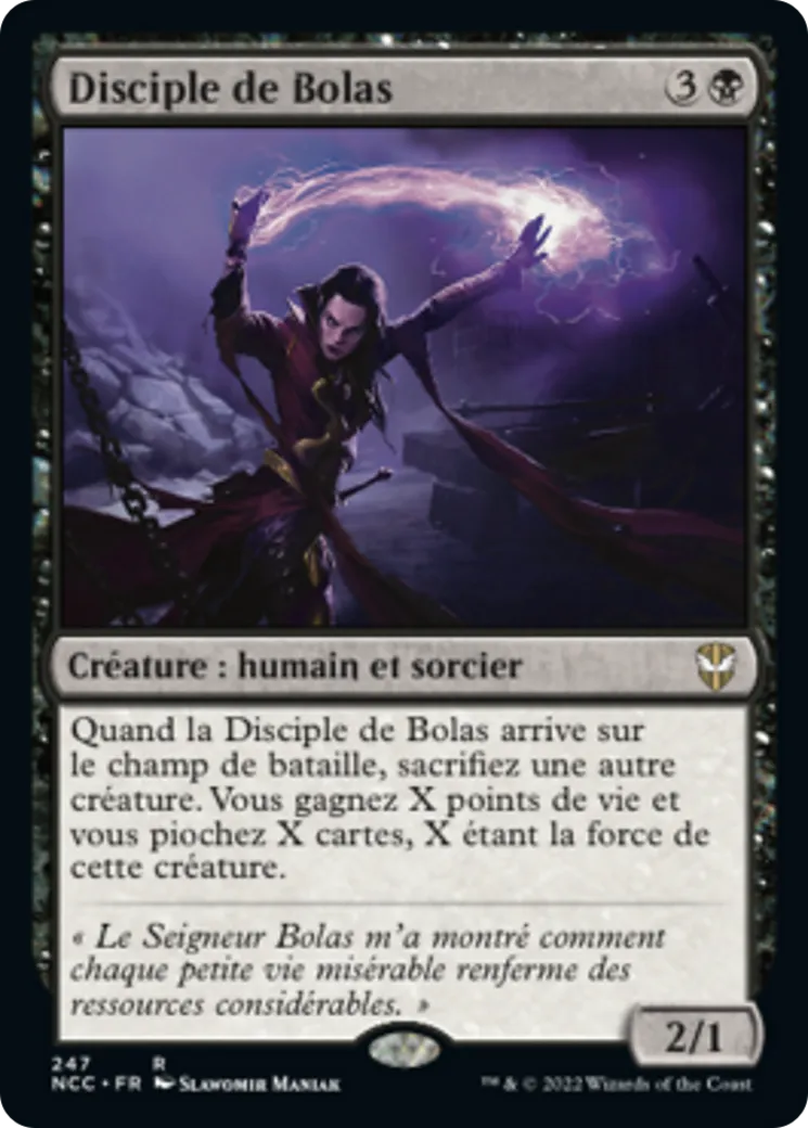 Disciple de Bolas — New Capenna Commander — Magic: The Gathering