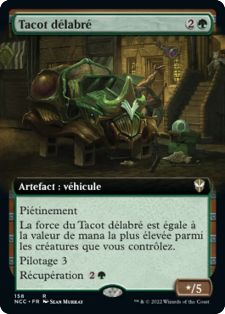 Tacot délabré — New Capenna Commander — Magic: The Gathering