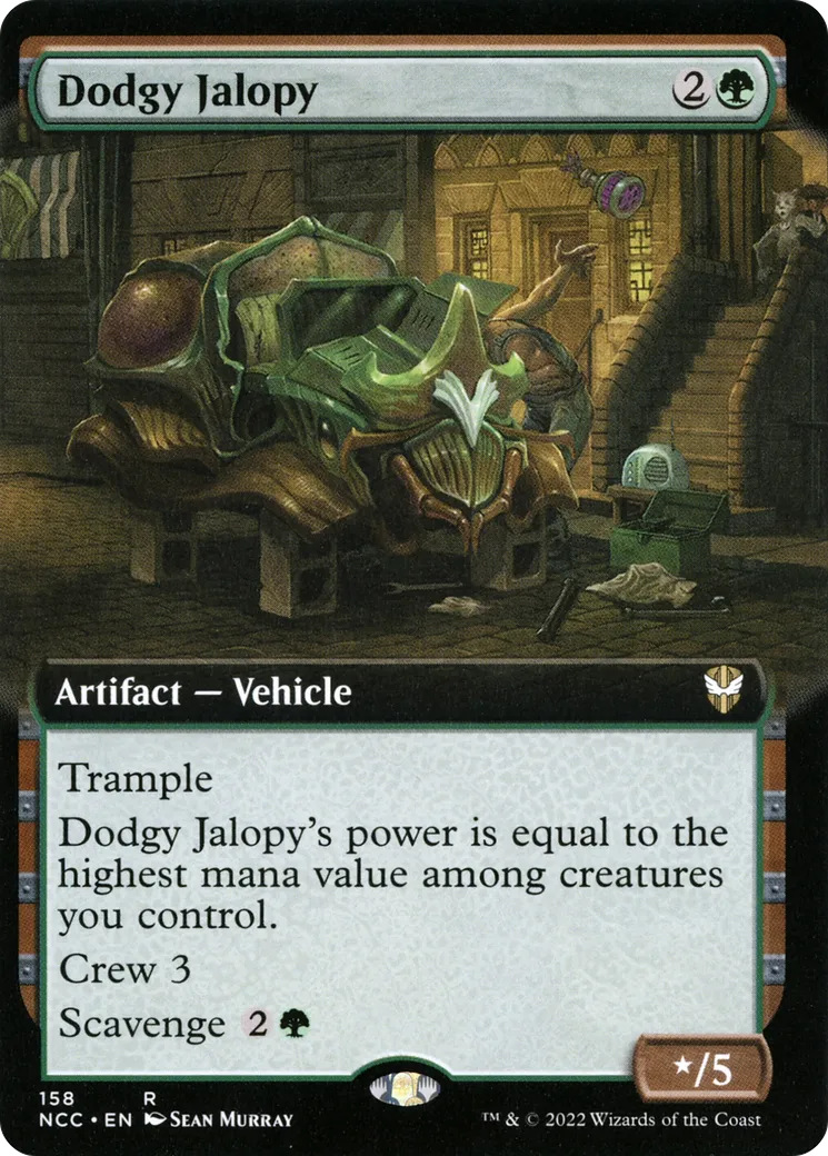 Dodgy Jalopy — New Capenna Commander — Magic: The Gathering