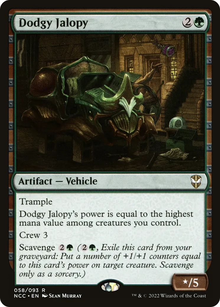 Tacot délabré — New Capenna Commander — Magic: The Gathering