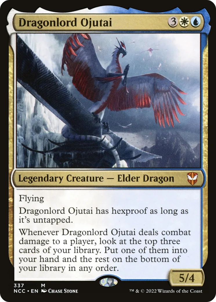 Dragonlord Ojutai — New Capenna Commander — Magic: The Gathering