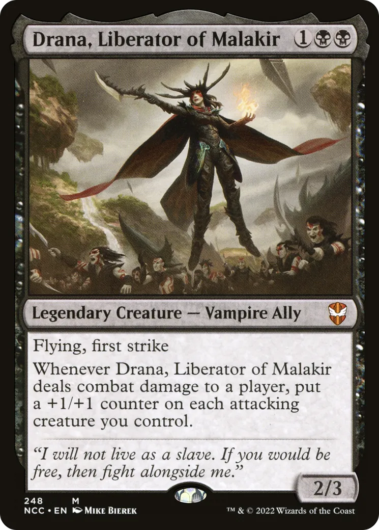 Drana, Liberator of Malakir — New Capenna Commander — Magic: The Gathering