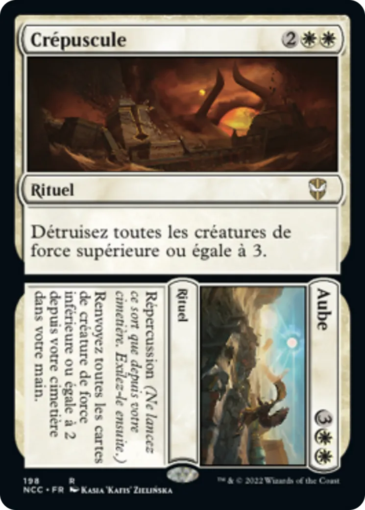 Crépuscule // Aube — New Capenna Commander — Magic: The Gathering