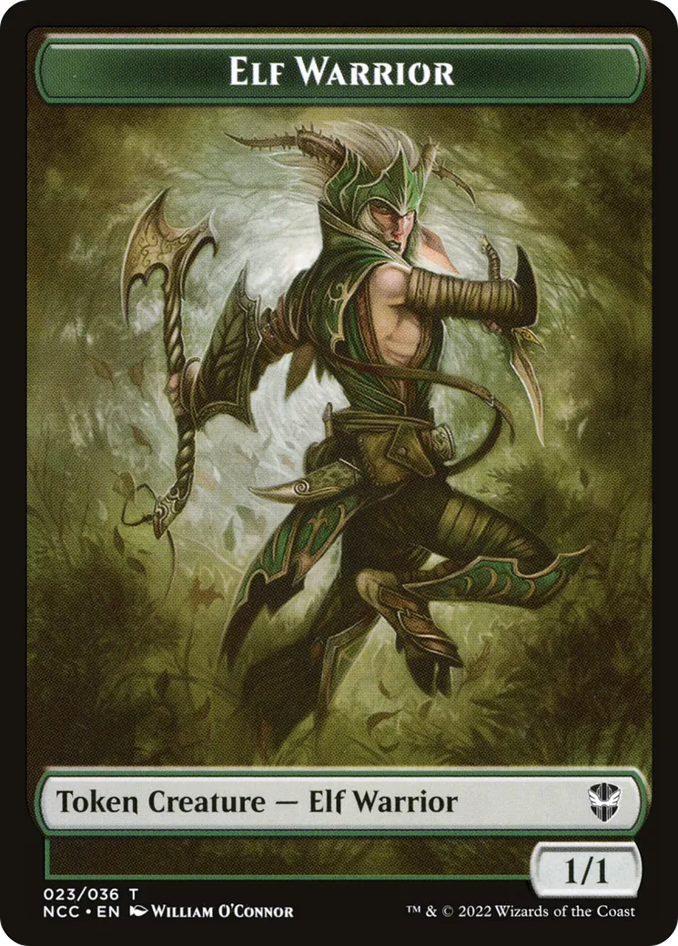 Elf Warrior — New Capenna Commander — Magic: The Gathering