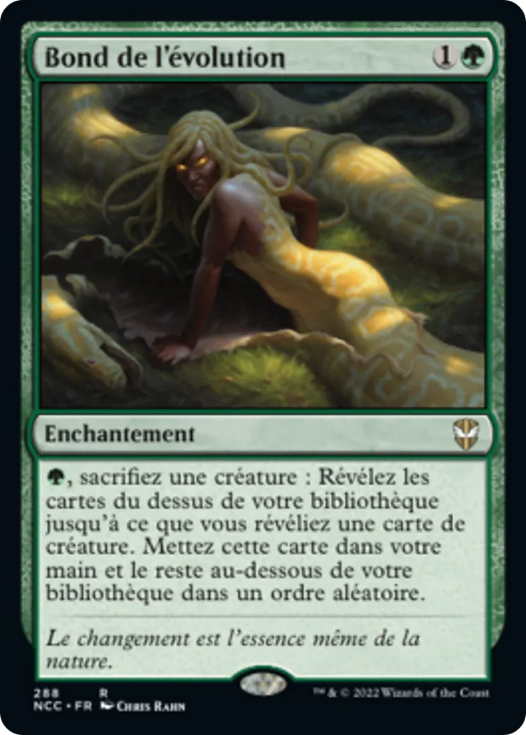 Bond de l'évolution — New Capenna Commander — Magic: The Gathering