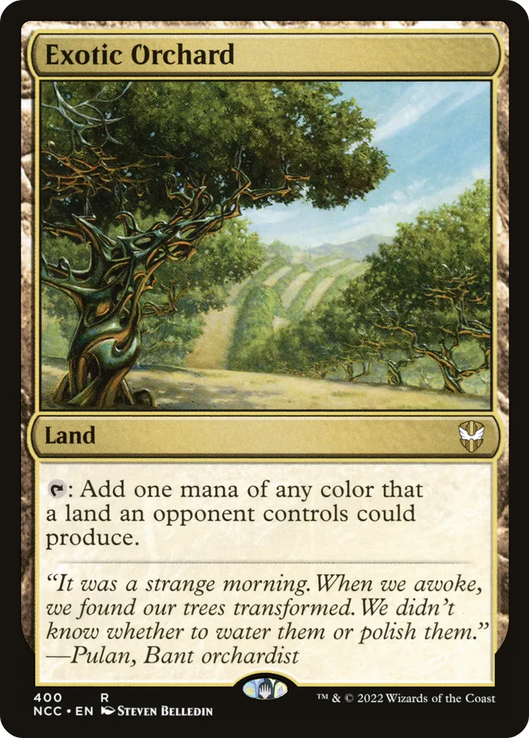 Exotic Orchard — New Capenna Commander — Magic: The Gathering