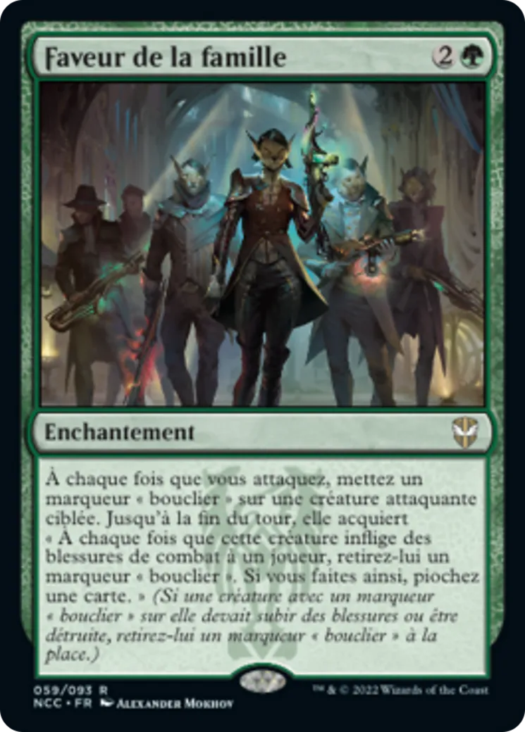 Faveur de la famille — New Capenna Commander — Magic: The Gathering