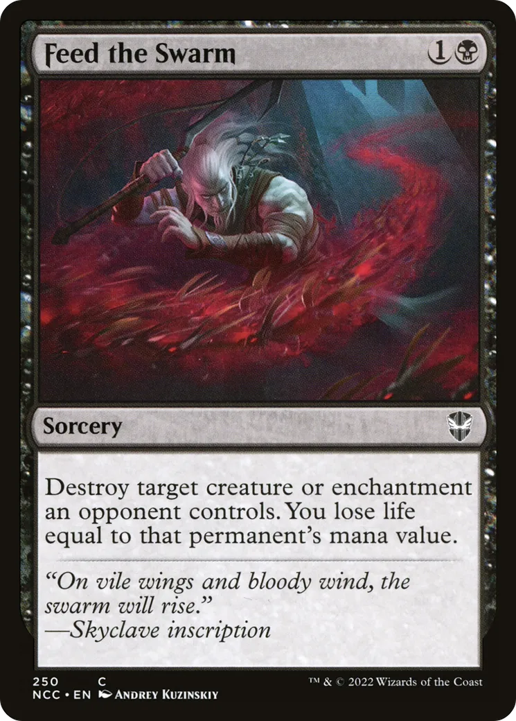 Nourrir l'essaim — New Capenna Commander — Magic: The Gathering