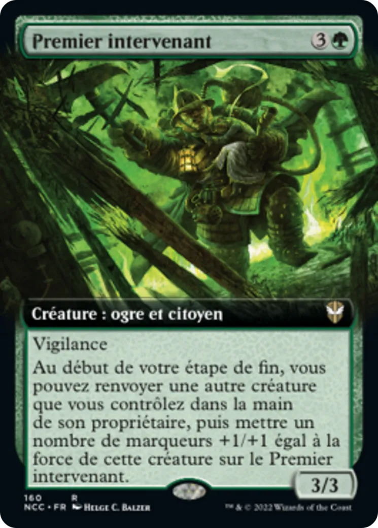 Premier intervenant — New Capenna Commander — Magic: The Gathering