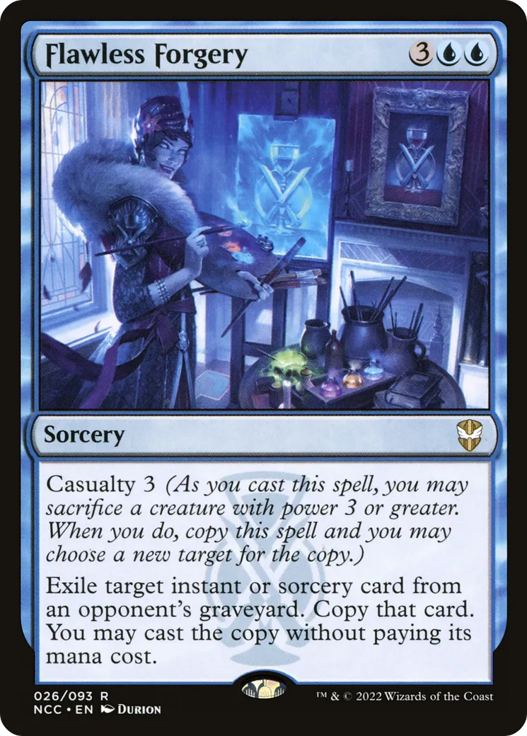 Flawless Forgery — New Capenna Commander — Magic: The Gathering