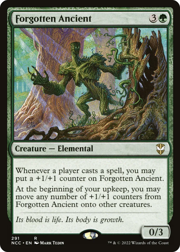 Forgotten Ancient — New Capenna Commander — Magic: The Gathering