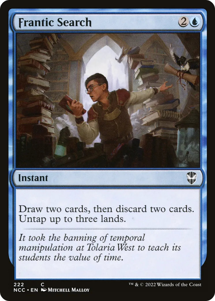 Frantic Search — New Capenna Commander — Magic: The Gathering
