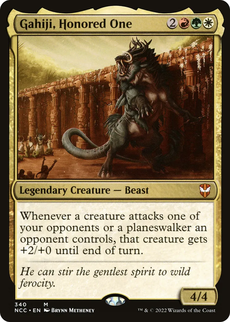 Gahiji, Honored One — New Capenna Commander — Magic: The Gathering