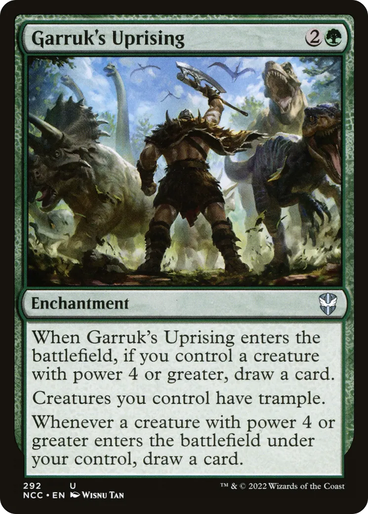 Garruk's Uprising — New Capenna Commander — Magic: The Gathering