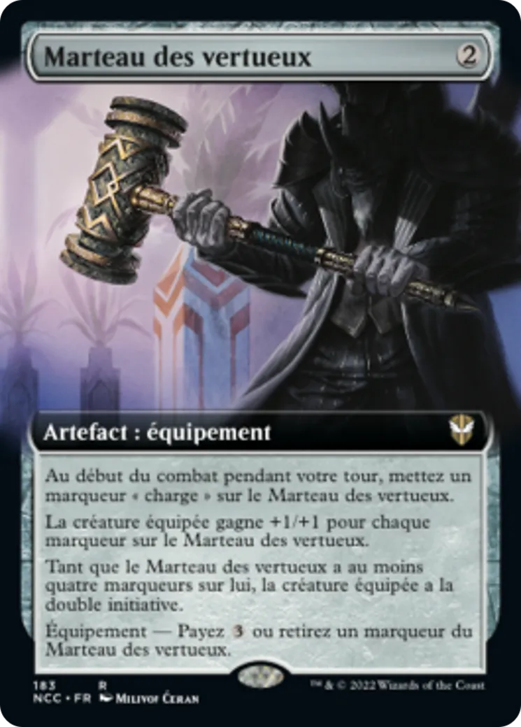 Marteau des vertueux — New Capenna Commander — Magic: The Gathering