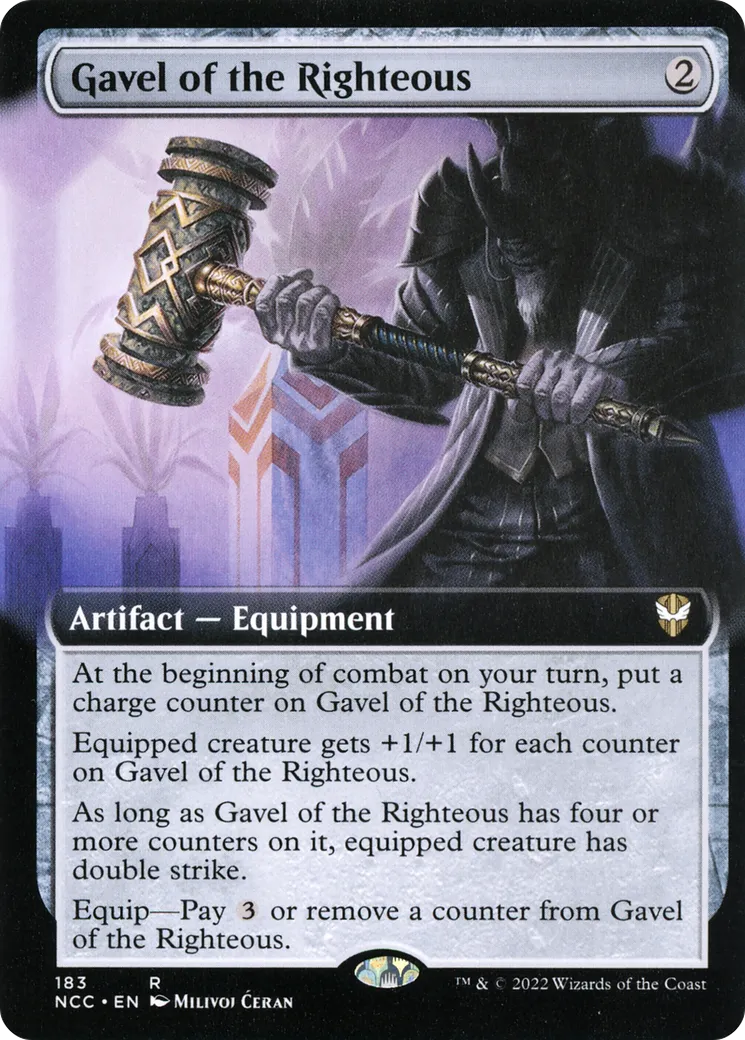 Gavel of the Righteous — New Capenna Commander — Magic: The Gathering